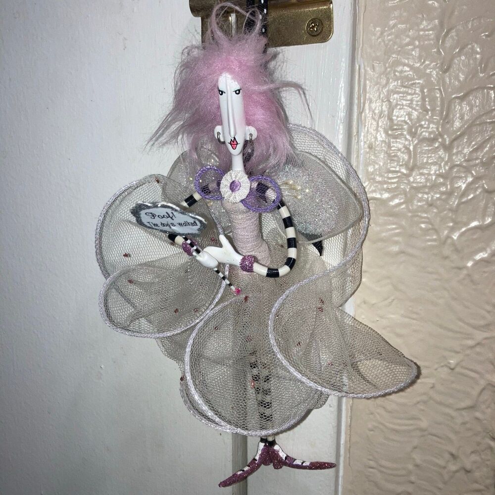 Poof fairy silvestri hanging ornament poof the dog’s walked